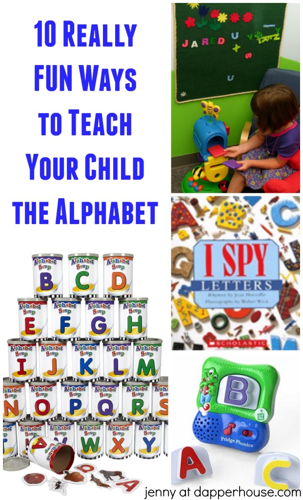 10 Ways to Teach Your Child the Alphabet