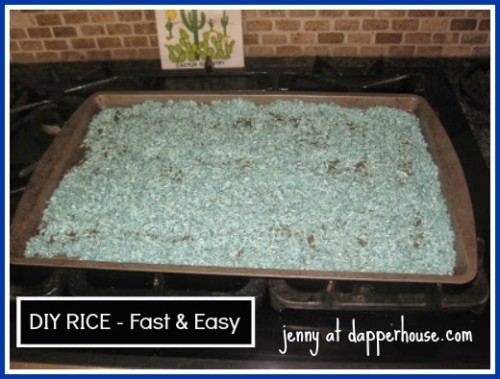 DIY rice sensory Bin #tutorial #kids #crafts #education #toys