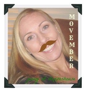 Movember Jenny via jenny at dapperhouse