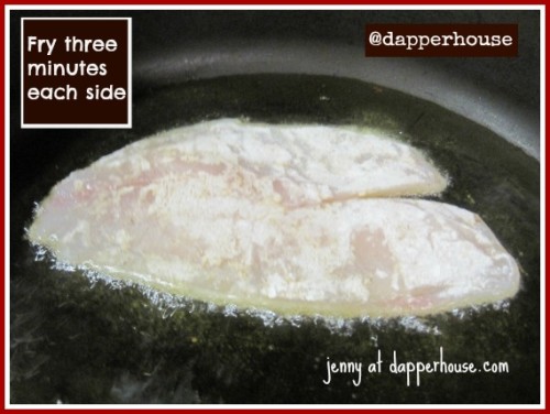 #fry #fish  in #oliveoil for best #flavor @dapperhouse