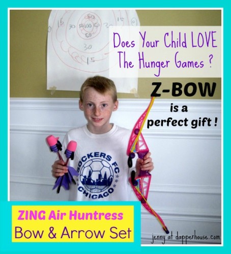 #ZING #bow #arrow #airhuntress #hunger #games #archery @dapperhouse #gift #Zbow Z-bow