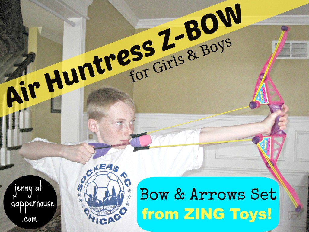 zing bow and arrow set