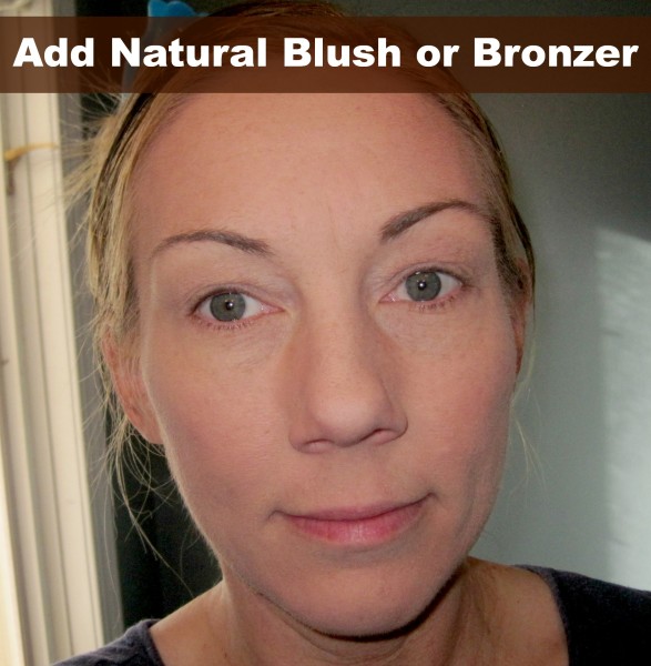 add natural blush or bronzer makeup makeover @dapperhouse