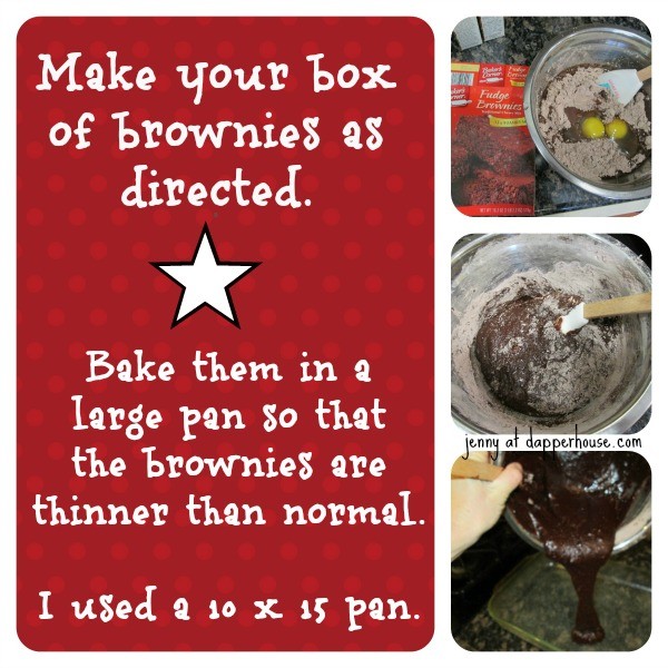 make boxed brownies normally then make cream cheese cashew filling @dapperhouse