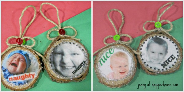 #naughty #nice #craft #DIY #ornament @dapperhouse #holiday #kids craft for parent gift