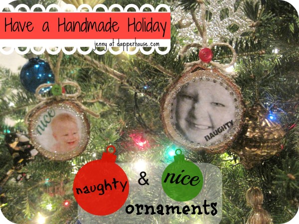 #naughty #nice #ornament #handmade #holiday #chrietmas #DIY @dapperhouse