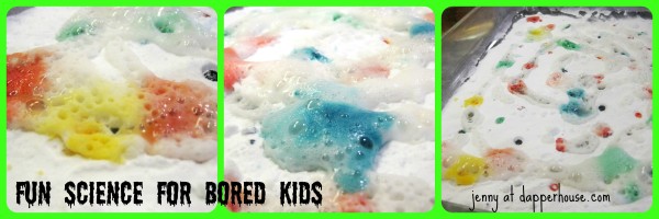 #vinegar #bakingsoda #bubbles #foodcoloring #science for #bored #kids fun break from school with science and art