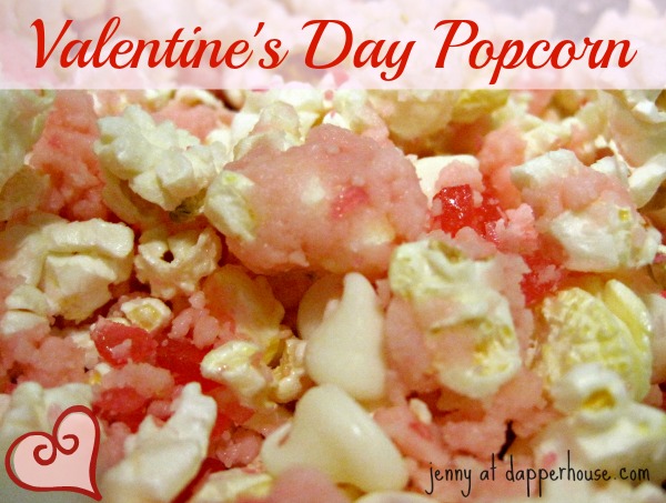 Valentines day popcorn to make with older children #recipe Chocolate Cinnamon