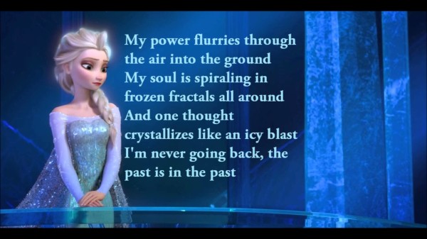 Disney's Frozen Lyrics – “Let It Go” Sing-Along Video Version – Jenny at  dapperhouse