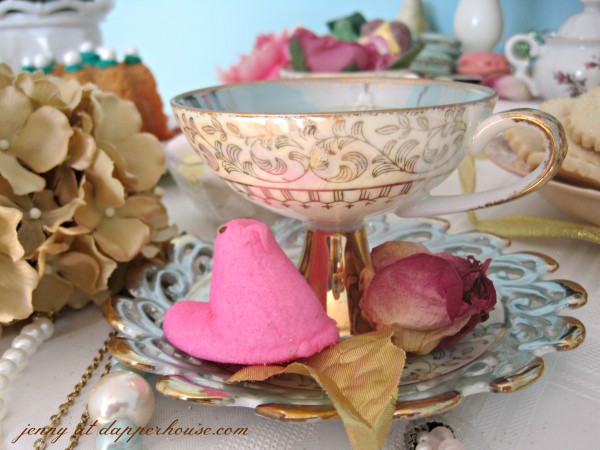 DIY Afternoon tea party inspired by Marie Antoinette @dapperhouse vintage chic tea cup