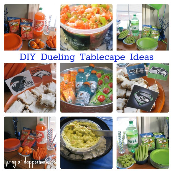 dueling tablescapes party DIY Ideas shoose your own colors @dapperhouse