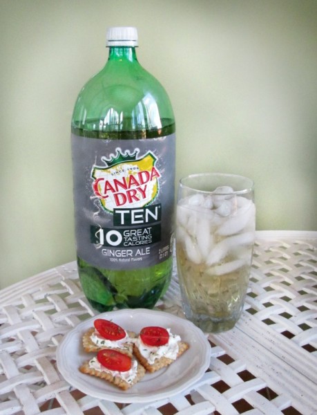 Canada Dry Ginger Ale TEN paired with low calorie healthy snacks makes fitting into a swim suit easier than a piece of cake @dapperhouse #PMedia #TENways #ad