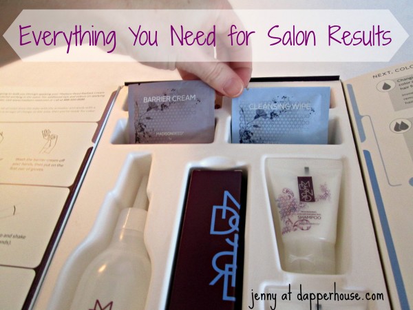 Everything you need for salon results at home with Madison Reed @dapperhouse