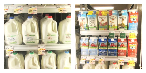 Great Prices in All Varieties and Brands of Milk including Roundy's Organic at a low price Western Springs IL #MyMarianos