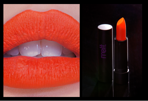 Melt Cosmetics Bang Bang Orange Matte Lipstick @lixtea @dapperhouse