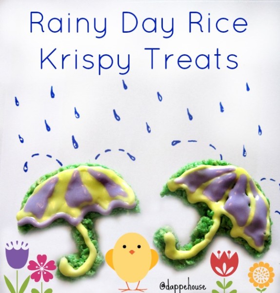 Rainy Day Rice Kriapy treats foodtivity for the kids! @dapperhouse