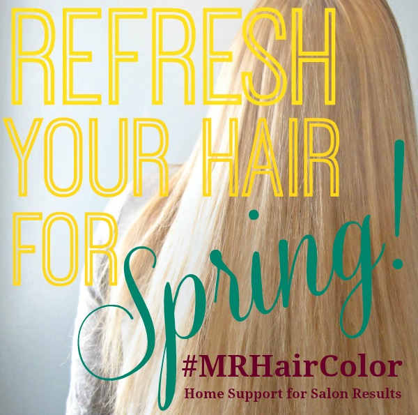 Refresh your hair for spring #MRHairColor Home Support for Salon Results Madison Reed @dapperhouse #ad