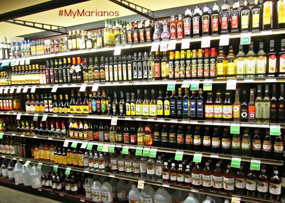 oil and vinegar wall at #MyMarianos @dapperhouse Western Springs Illinois Grand Opening