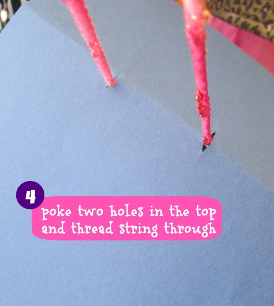 DIY Easy kids craft bird house @dapperhouse Step 4