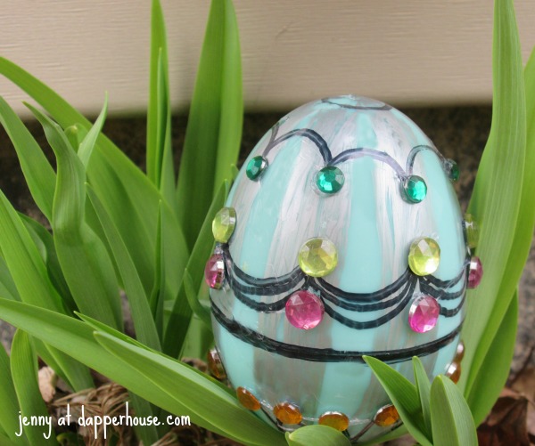 DIY Faberge Easter Egg Craft for the family @dapprhouse