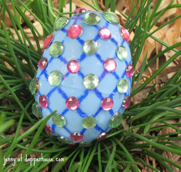 DIY Faberge Easter Eggs Craft for Kids @dapperhouse