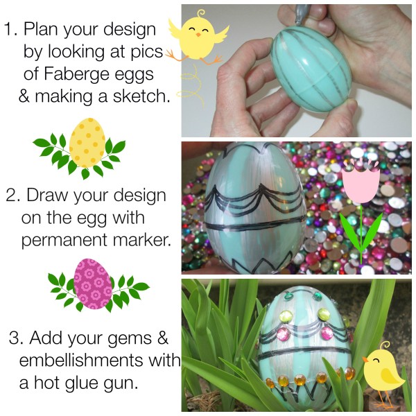 DIY Faberge Inspired Ester Egg Tutorial @dapperhouse