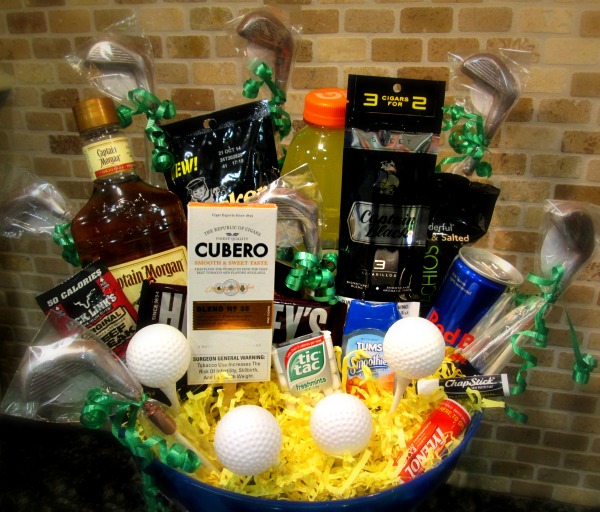 How to Create a Cool Guys Golf Weekend Gift Basket featuring #CuberoLuxury #PMedia #ad @Walmart @dapperhouse