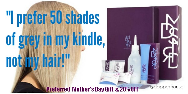 I prefer 50 shades of grey in my kindle not my hair. Buy Madison Reed Home Salon Experience for MOM @dapperhouse