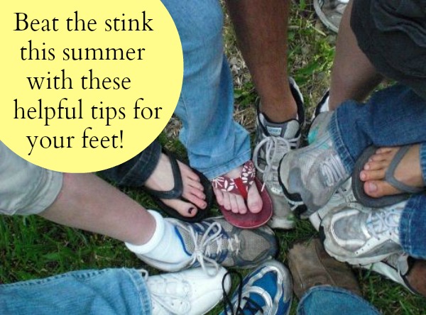 beat the stink this summer with these helpful tips for your feet! @dapperhouse