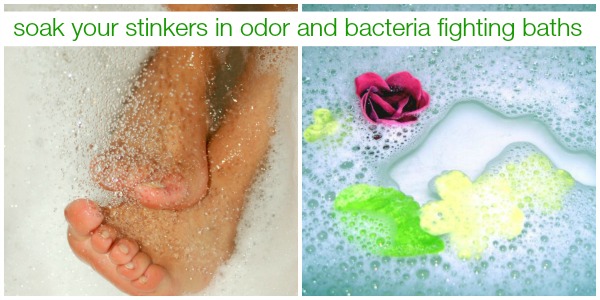 soak your stinkers in an odor and bacteria fighting bath @dapperhouse