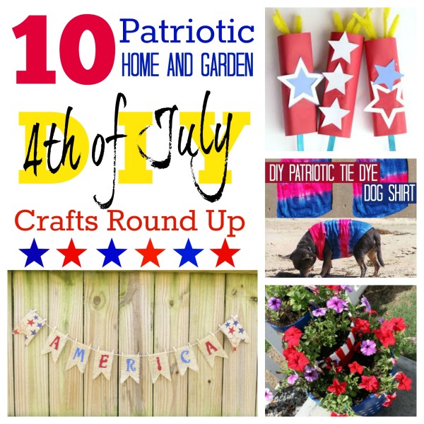 10 Patriotic DIY Crafts & Decor for 4th of July @dapperhouse Round Up Post