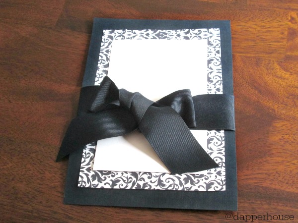 4 DIY Ideas formal occasion and graduation cards announcements invitations @dapperhouse