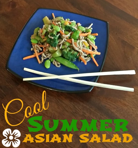 Summer Recipe for cool Asian salad @dapperhouse