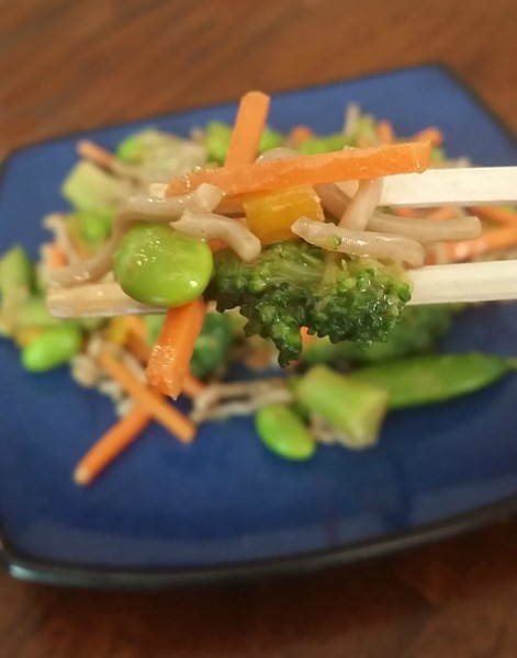 healthy ad delicious Cold Asian Summer salad Recipe @dapperhouse