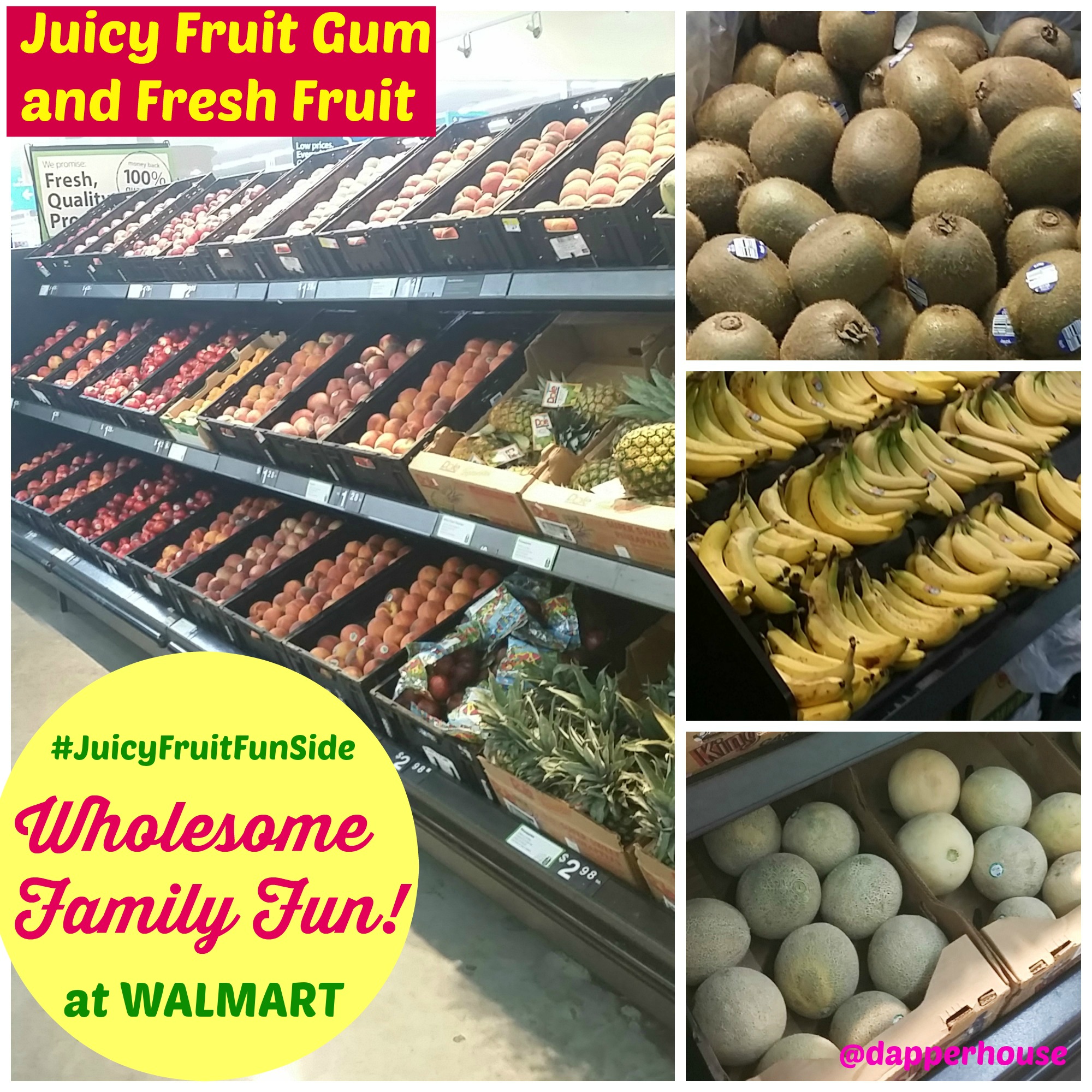 Get New Juicy Fruit Gum and Fresh Fruit at Walmart for Some Wholesome