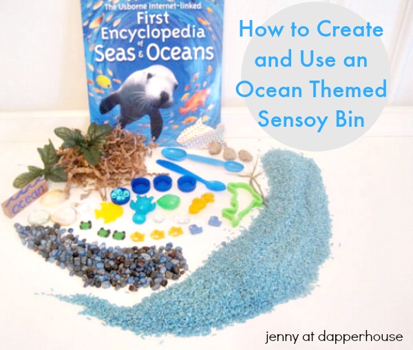 How to create your own sensory bin and use it for early childhood education @dapperhouse