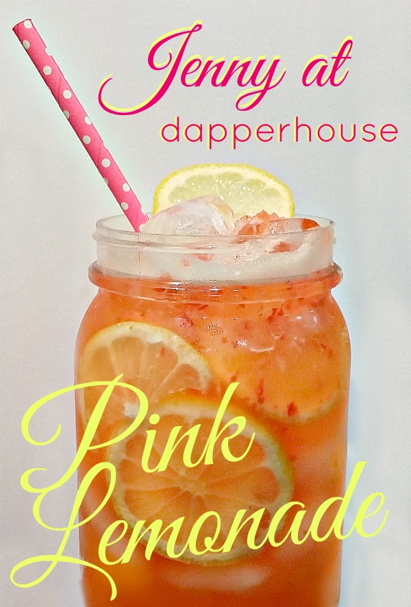 Jenny at dapperhouse Original and New Pink Lemonade Recipe @dapperhouse