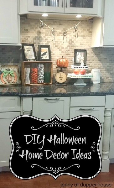 DIY Halloween Home Decor Ideas from Jenny at dapperhouse