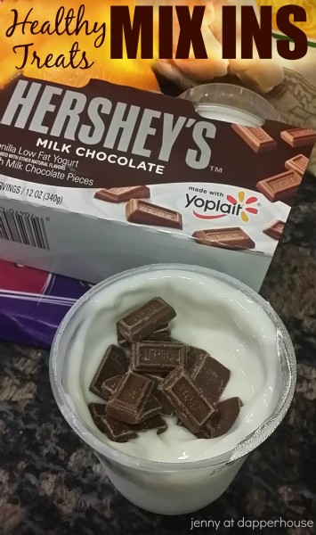 Don't feel Guilty about your Chocolate Craving with #HERSHEY'S Yoplait Mix ins @dapperhouse #spon