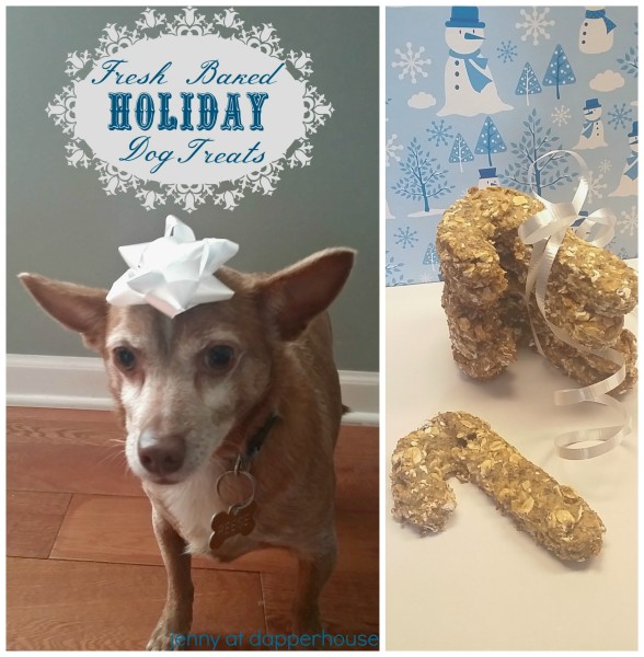 Healthy Homemade dog treats crunchy and tasty grreat for gift giving at any occasion #recipe jenny at dapperhouse