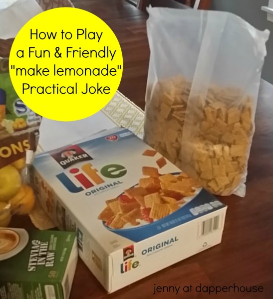 How to pull a Fun and Friendly practical joke DIY @dapperhouse