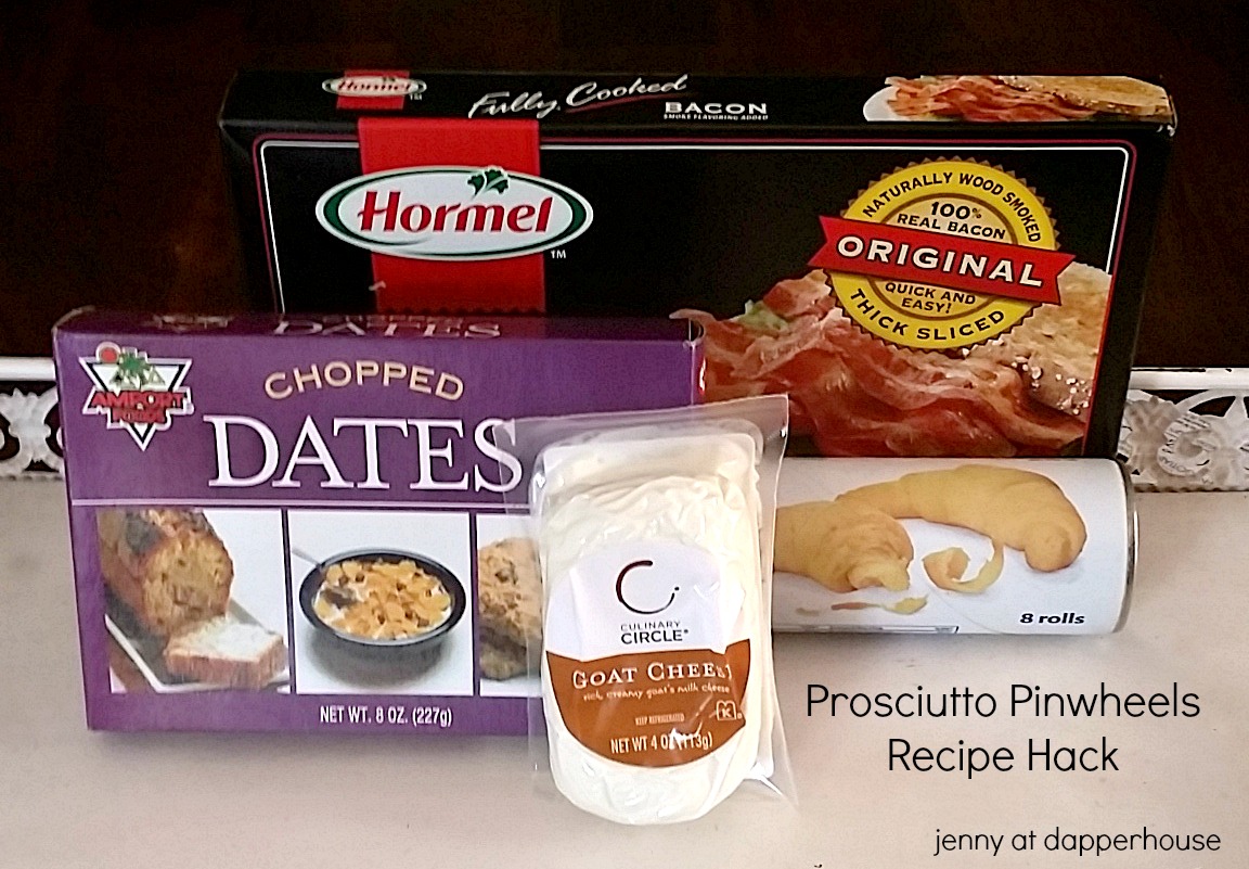 Easy Goat Cheese & Prosciutto Pinwheels Recipe Hack Jenny at dapperhouse