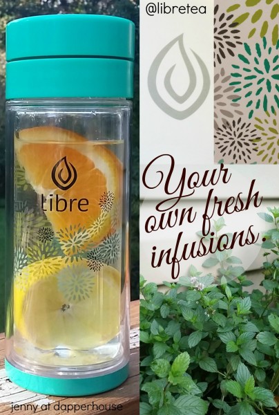 Infuse your water with the freshest ingredients with @libretea Tea glasses in new designs and filter screens @dapperhouse #ad @libretea