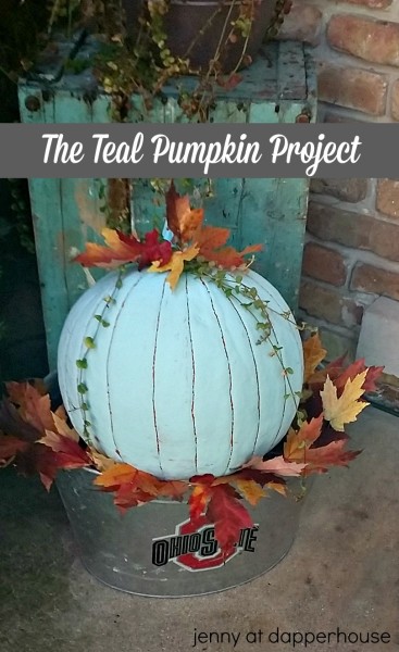 Start a new tradition with the Teal Pumpkin Project @dapperhouse