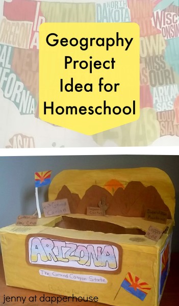 3D Geography Project for Homeschool Curriculum
