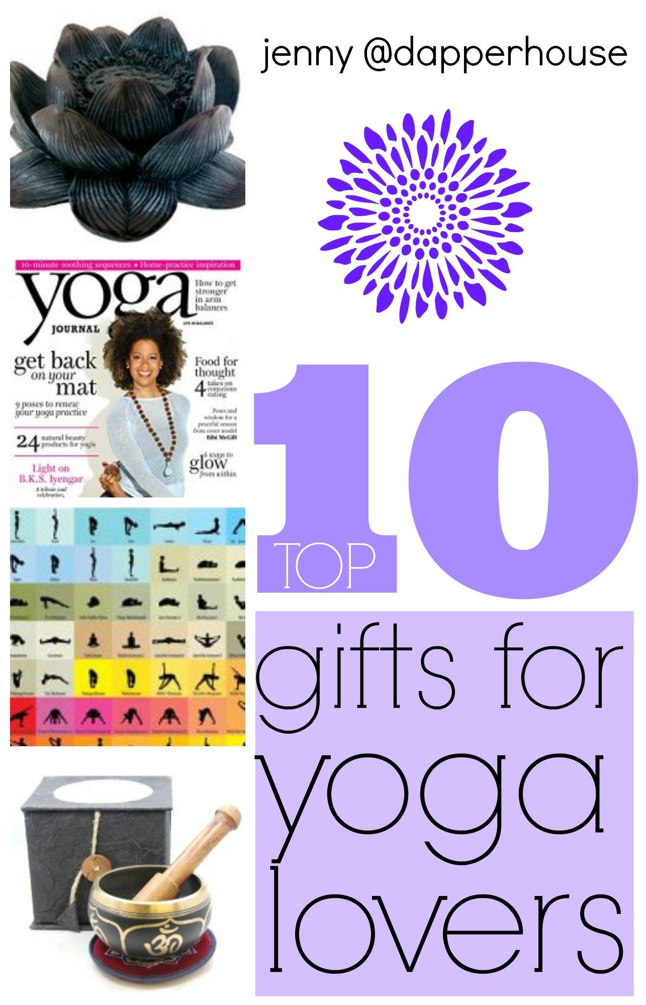 Top 10 Gifts for the Yoga Lover Jenny at dapperhouse