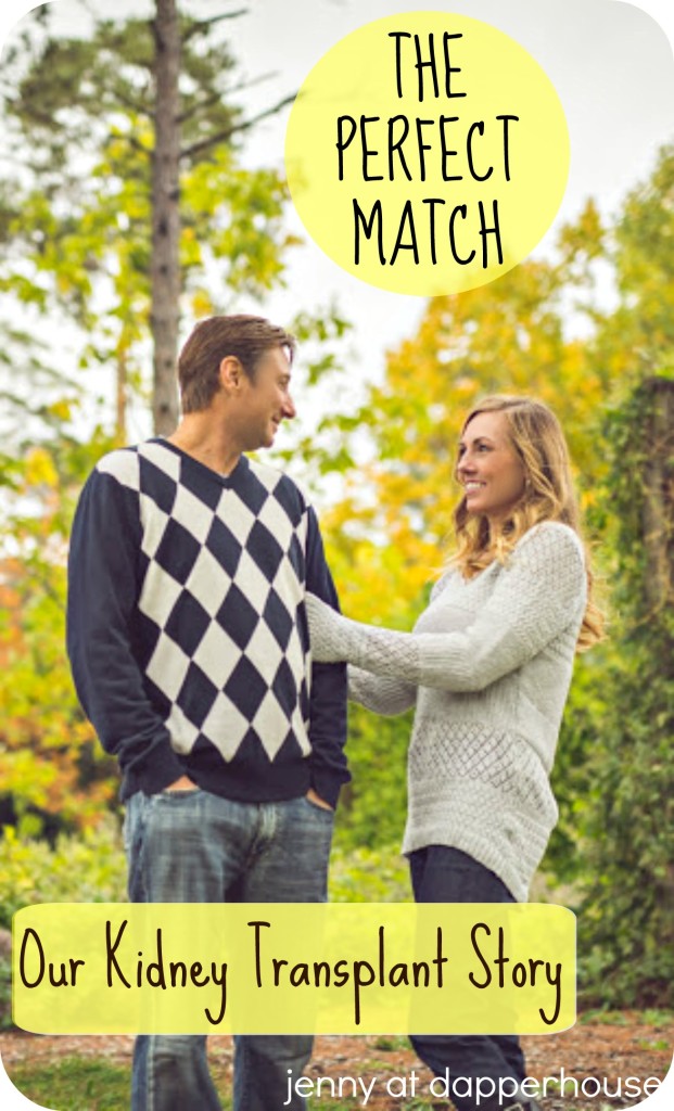 The Perfect Match - Our Kidney transplant Story - jenny at dapperhouse - Eric Schmidt Photography