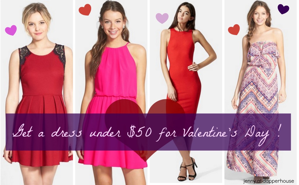 Get a dress for under $50 for Valentine's Day @dapperhouse #fashion