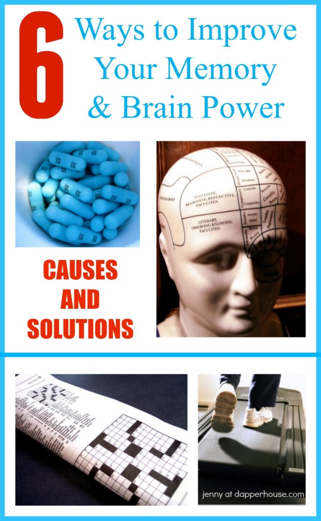 6 Ways How to Improve Your Memory and Brain Power with Causes and Solutions #science #memory #brain jenny at dapper house
