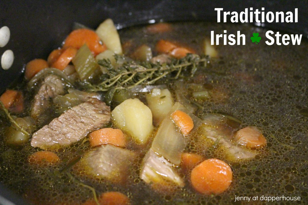 Traditional Irish Stew Recipe from Jenny at dapperhouse